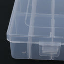 24 Slots Transparent Plastic Fishing Lure Box Fishing Tackle Storage Box A