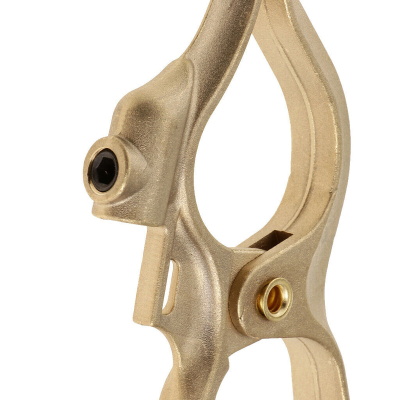 500A Welding Brass Ground Clamp Spring Earth Clip For MIG MMA TIG Welding