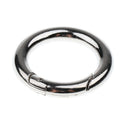 5 lot Key Rings Premium Plated Open Hook Spring Ring Ring Connector 25mm