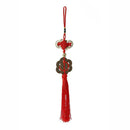 Copper Coins Red Chinese Knot Wealth Success Lucky Car Home Ornaments Decor