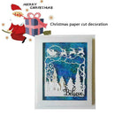 Merry Christmas Metal Cutting Dies Stencils Scrapbooking Album Decor DIY