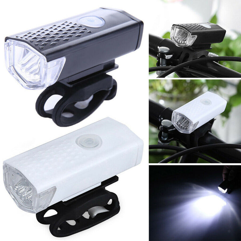 3x USB Bike Headlight High Bright Riding Bicycle LED Light Front Lamp Flashlight