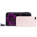 Women'S Elegant Floral Leather Wallet Fashion Long Ladies Clutch Bag Multi-