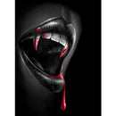 Diamond Painting Vampire Mouth Full Round Rhinestone Picture Set 30x40cm