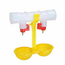 Bird Coop Double Cups Automatic GeflÃ¼gel-Wasser, the trinocular