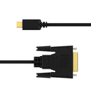 Usb C To Dvi (24+1) Cable Adapter, Usb3.1 Type-C/Thunderbolt 3 To Dvi 4Kx2K