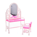1 Set Hot Dressing Table Chair for s Kids Girls Play House Bedroom  SP