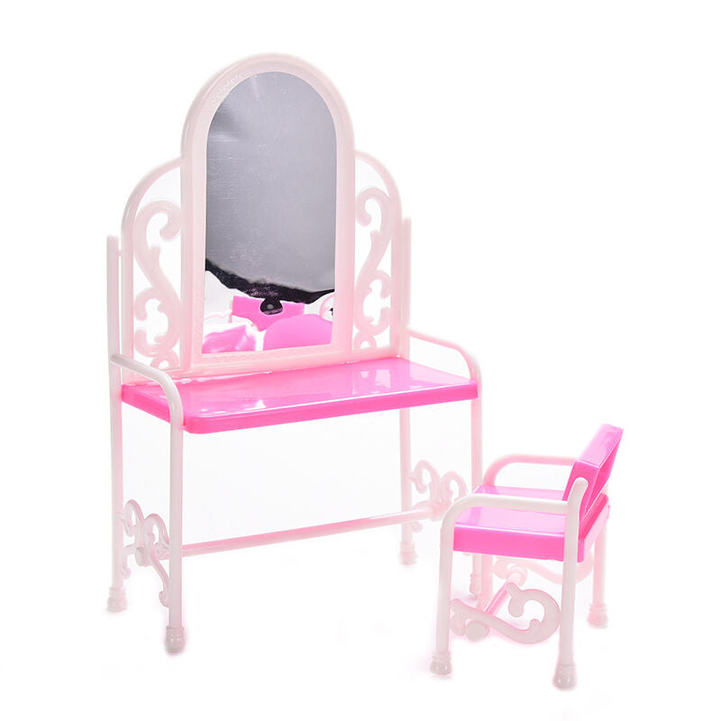 1 Set Hot Dressing Table Chair for s Kids Girls Play House Bedroom  SP