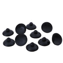 10pcs Black Soft Silicone Suction Cup Clip Sucker Holder Fish Aquarium Tank OZ