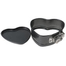 Heart-Shaped Cake Tin Non-stick Spring Form Loose Baking Pan Tray Baking OZ