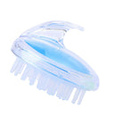 Durable Plastic Handle Silicone Shower Shampoo Body Wash Dandruff Brush Hair