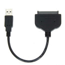 USB 3.0 to SATA 22 Pin 2.5Inch Hard Disk Driver SSD Adapter Cable Converter