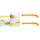 2pcs Durable Plastic Wood Saw Push Stick Fits for Radial Saws/Jointers