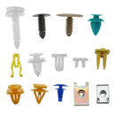 500PCS Car Mixed Fastener Clip Bumper Fender Trim Plastic Rivet Door Pan SIS