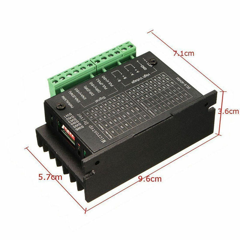 Single TB6600 Stepper Motor Driver Controller Micro-Step CNC Axis 2/4 Phase Cy