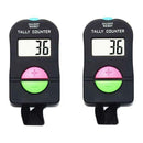 2pcs ABS Mini Digital Electronic Add Subtract Calculator for Golf Sports