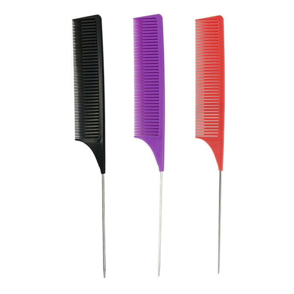 Fine-tooth Weaving Highlighting Foiling Hair Combs Salon Styling Comb Brush
