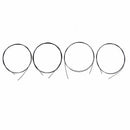 ukulele strings black nylon professional uku 4 strings uke string KQ JC%o