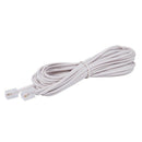 6P2C RJ11 Male to Male Plug Telephone Line Cable Wire 5M G3P8
