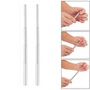 Portable Drinking Straw Stainless Steel Metal Drinking Straw Telescopic Dri Y1M3