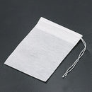 100 Pack Disposable Tea Filter Bag Empty Tea Bags Drawstring Loose Tea Bag,