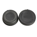 Body Cap with Rear Lens Anti-dust Cover for Nikon AF AI DSLR Camera Lens