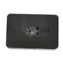 for Raspberry Pi ABS Case Enclosure Box V4 Updated for Raspberry Pi 4B(Blac