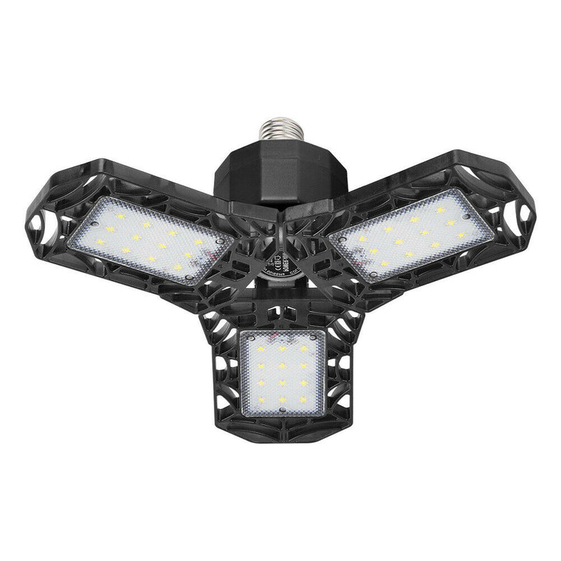 40W E26 E27 LED Deformable Garage Light AC85-265V High Ceiling Industrial Lamp