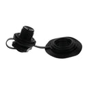 Durable Inflatable Boat Mattress Spiral Air Valve Plugs Replacement Black