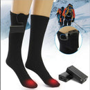 Battery Heated Electric Heating Long Socks Winter Feet Warmer Thermal With  OZ