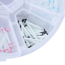 200pcs Dental Fiber Post Glass Quartz Teeth Restorative Refilled Pipe 1.2-1. OZ