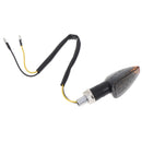 2Pcs Universal motorcycle 14 LED turn signal indicators blinker light yel ME