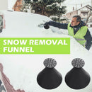 2pcs Magical Car Windshield Ice Snow Removers Cone Shaped Shovel Funnel Tool