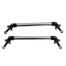 2Pcs Tone Aluminum Alloy Car Front Bumper Lip Splitter Tie Rod 10cm 3.9inch