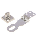 Padlock Hasp Latch Hasp Lock Door Clasp for Doors Cabinets Boxes DIY