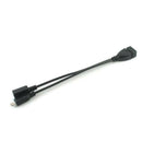 Micro USB Male To USB Female Host OTG Cable USB 2.0 Male Power Cable Y Splitter
