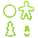 18PCS Kids Plasticine Mould Tools DIY Children Clay Cutters Roller Moulds OZ