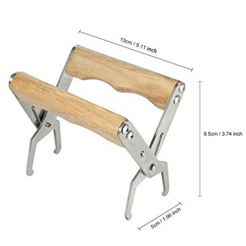 Beekeeping Supplies Set Of 3, Stainless Steel Beehive Tools Kit