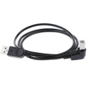 USB2.0 Male to Type B 90 Degree Angle Extension Adapter Cable Bend right