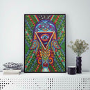 5D DIY Special Shaped Diamond Painting Hamsa Cross Stitch Mosaic Craft Kits