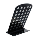 Snap Jewelry Button Display Acrylic Board Organizer Stand for 18mm Size Snap