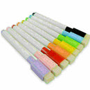 8 Colors Dry Erase White Board Marker Pen Fine Point Built-in Eraser Pen C4 L7M9