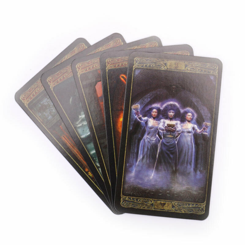 Ghost Tarot Cards Guidance Fate Divination Tarot Oracle Deck Party Board Gam Hn