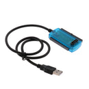 1pcs USB 2.0 To IDE SATA 2.5 / 3.5 '' Converter Cable Hard Disk Adapter