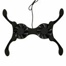 Mini Computer Foldable Cooler Laptop USB Double Cooling Stand Pad Computer Z8M4