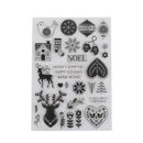 Christmas Transparent Clear Silicone Stamps for DIY Scrapbooking/Card Making  MO