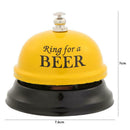 Restaurant Timer Hotel Counter Bell Ring Kitchen Service Call Bell (Yellow) A