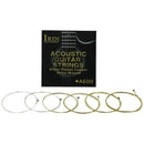 Irin 6Pcs Acoustic Guitar Strings Replacement Full(0.3-1.1Mm)Steel Core Cop