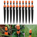 20 PCS Irrigation Drippers Sprinkler Adjustable Atomization Nozzle Watering L1Z3