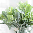 Artificial Senecio Leaves Branches Simulation Leaves Flower Arrangement